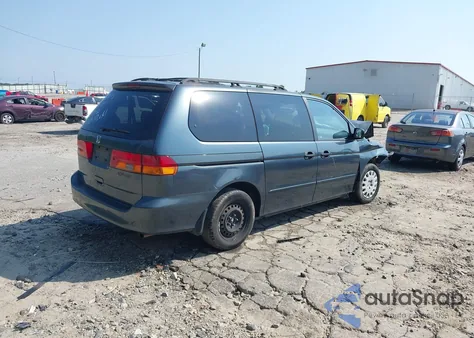 2003 Honda Odyssey Lx from USA, damaged, VIN 5FNRL18583B091464